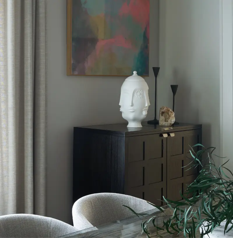 Home Sculpture in Living Room